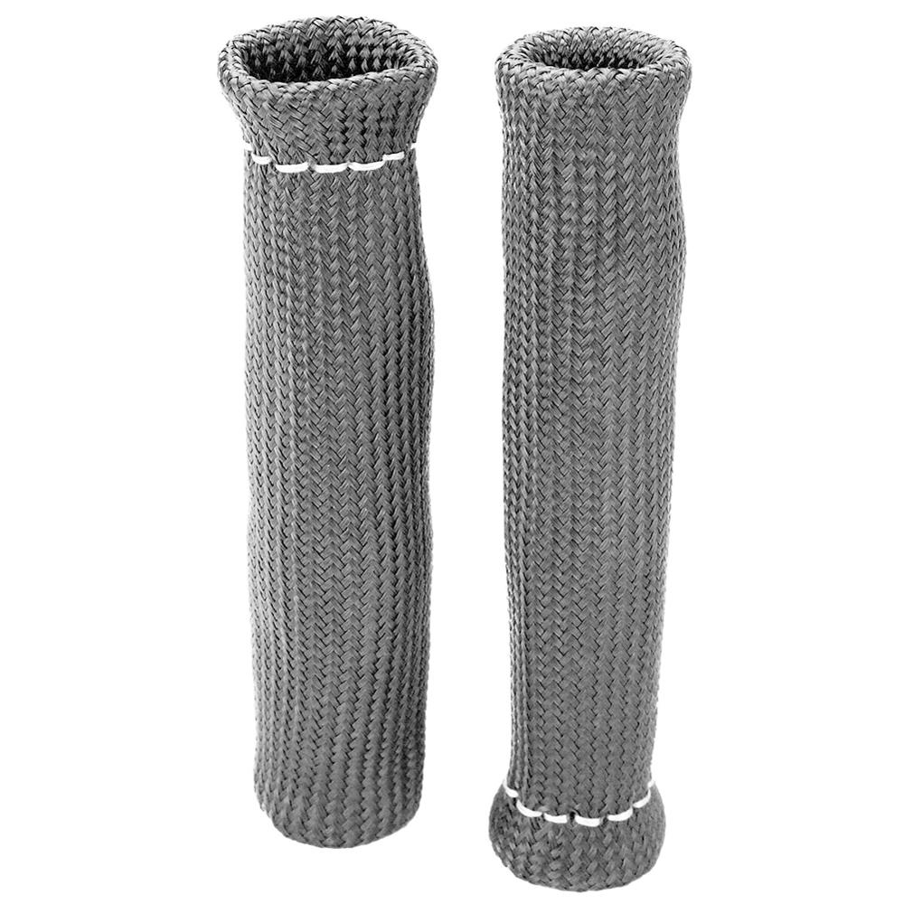 8 pièces voiture bougie fil botte protecteur manchon bougie manchon universel ajustement la plupart des bottes droites ou coudées