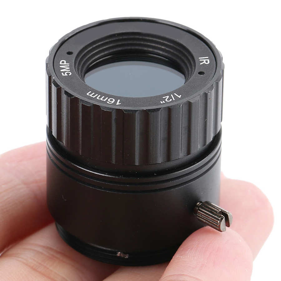 Fixed CCTV Camera Lens High Definition 5MP CS Mount Lens For Security Camera