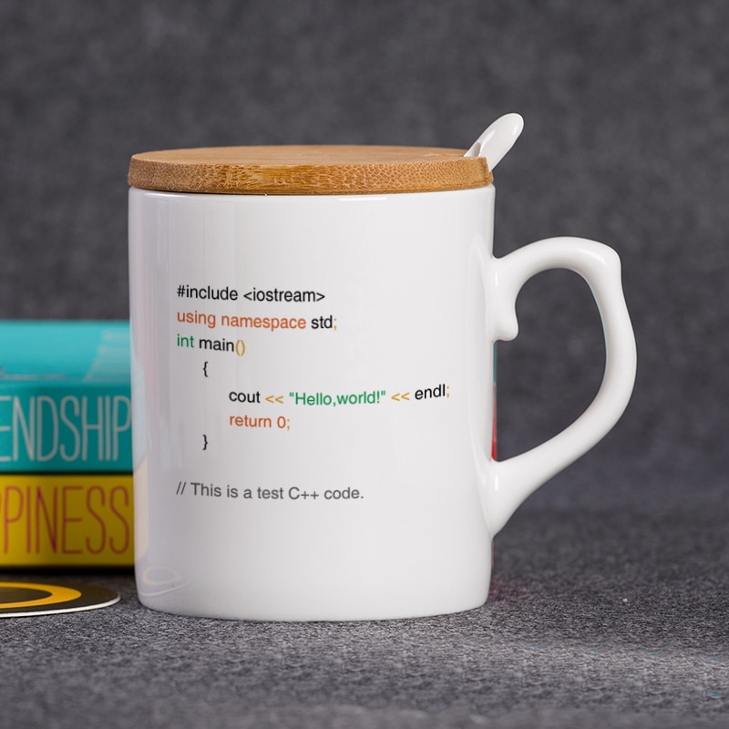 Spaß Code sprache aufbringen keramik becher Programmierung Techniker Keramik Tasse Tasse