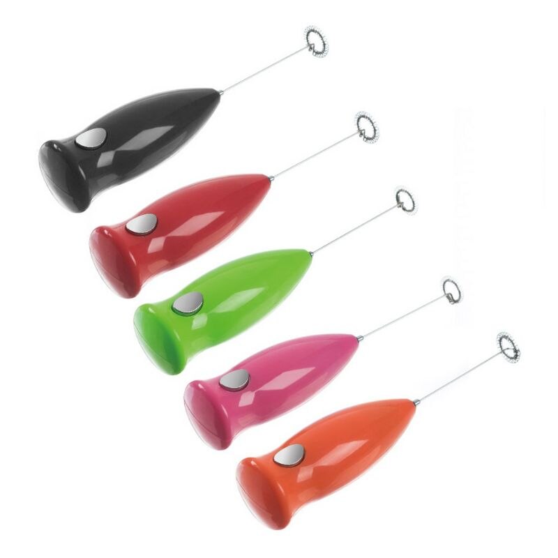 Minimixer elektrisk handhållen mixer äggvisp mjölkskummare rostfritt stål knapp försörjning köksmaterial