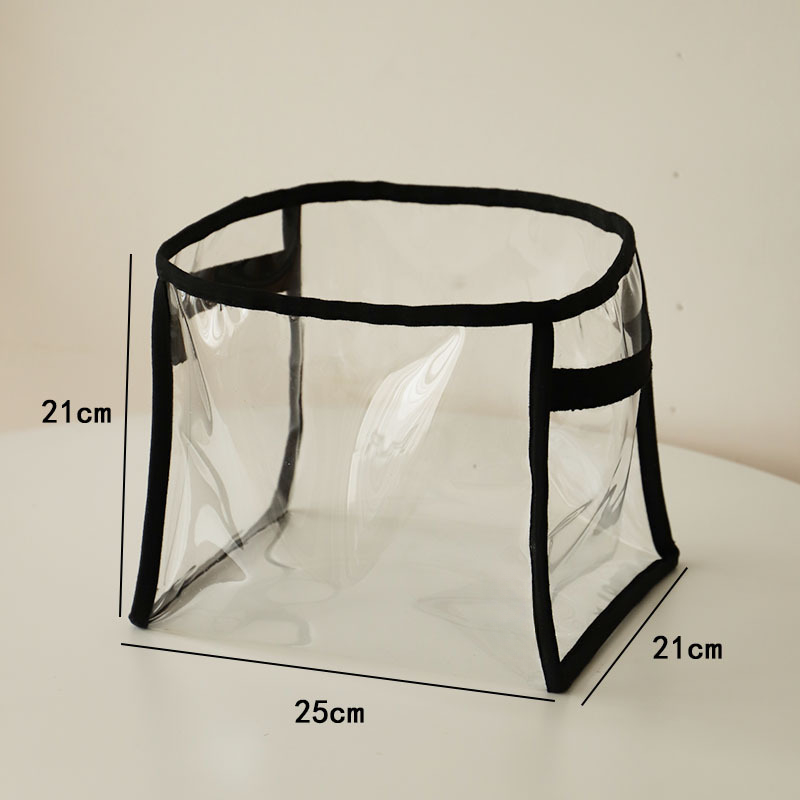 Lagerung Korb kinder Spielzeug Transparent Lagerung Eimer Große Kapazität Haushalt Tragbare Falten Buch Lagerung Box