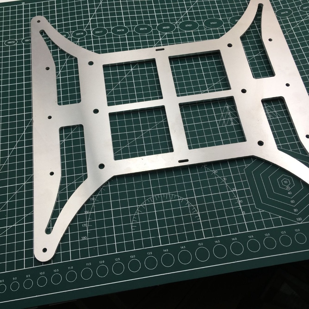 CR-10 4S 3D printer light weight Y carriage build plate base/Support Plate heated bed For CR-10 S4 400mm 3D printer parts