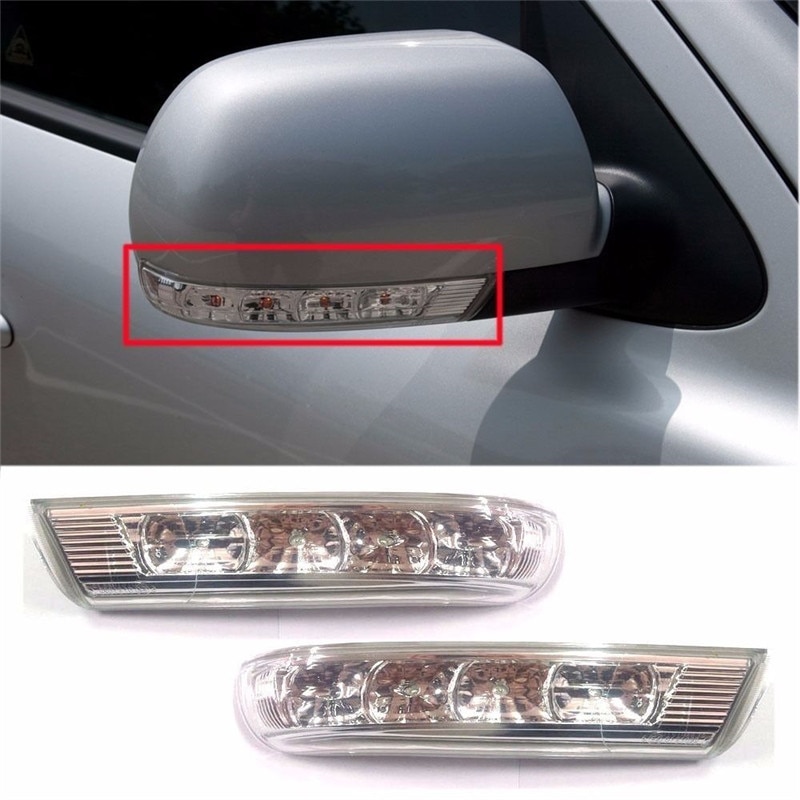 För sidospegel led blinkers ljus lampor för hyundai santa fe, santafe veracruz  ix55 vänster höger oem 876133 j 000 876233 j 000