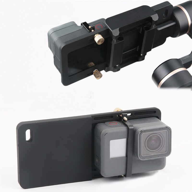 Camera Mount Plate Adapter For GoPro Hero 7 6 5 4 Yi 4K DJI Osmo 2 3 Gimbal Handheld Zhiyun smooth 4 Mobile Handheld Gimbal