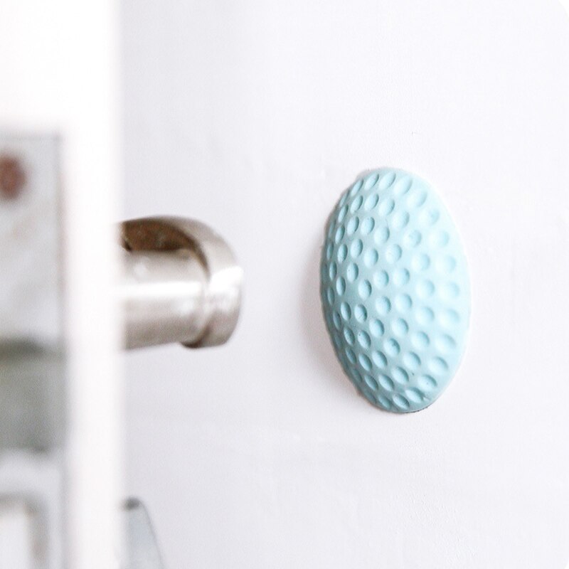 3 stuks handgreep deurslot beschermpad wandverdikking dempende deur golf modellering rubber spatbord din 889