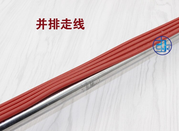 Silicone Rubber Ribbon Heater Pipeline Cylinder Heater Band Waterproof Oil Drum Heating Tape Silica Gel Heat Tracing Tape 1-10 M