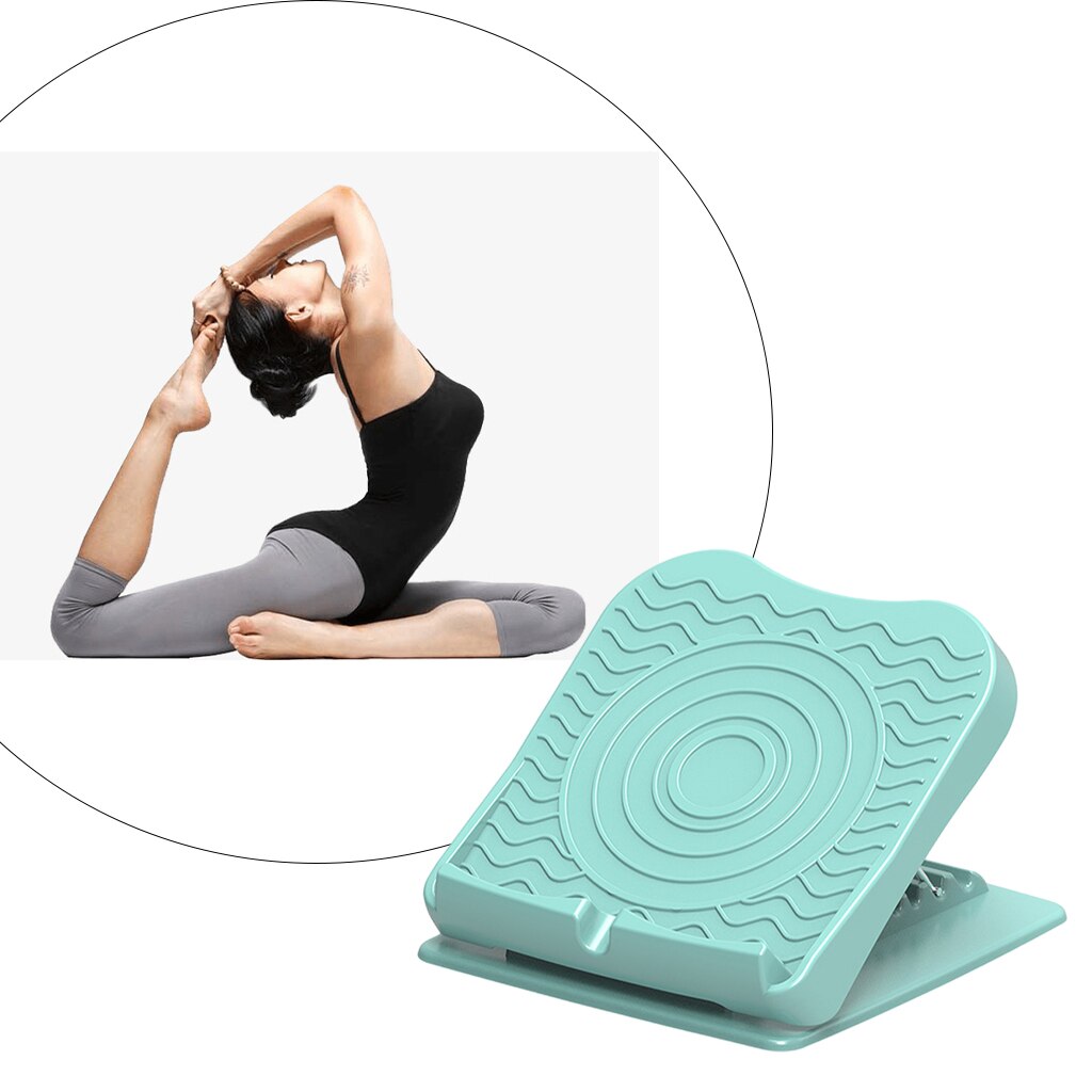 Slant Board Calf Stretcher Balancing Fitness for Strength Training Guy Plantar Fasciitis Squat Wedge Squats RaiseExerciseBalance: Blue