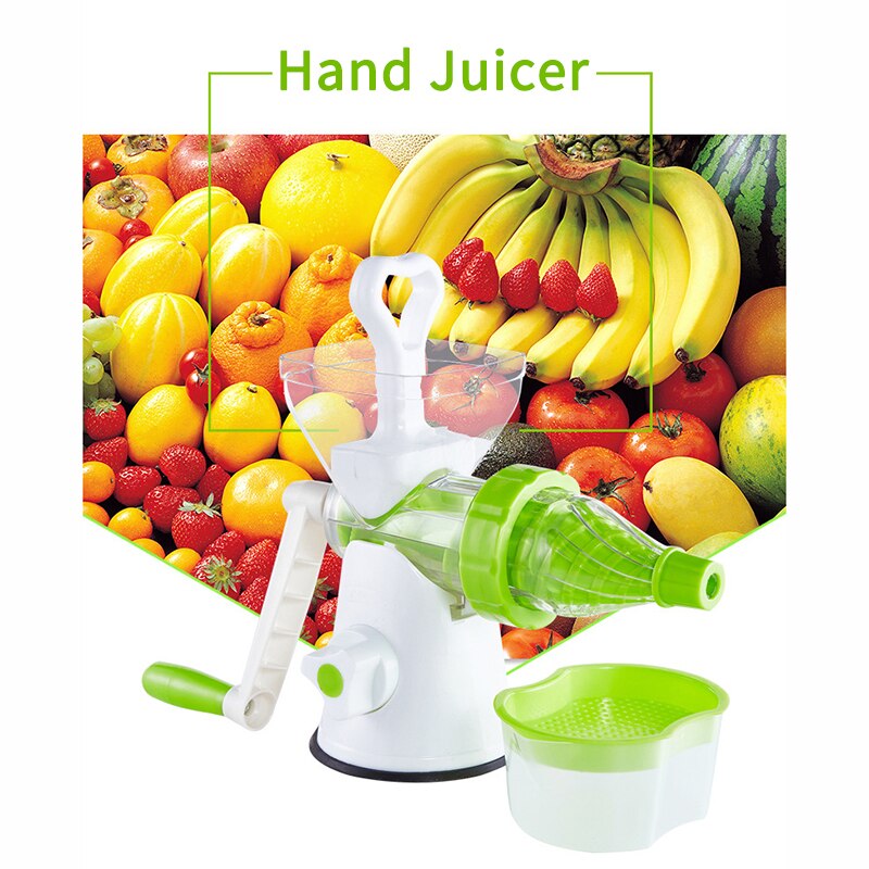 Portable Juicer Single Auger Juicer For Wheatgrass Fresh Fruit Extractor Kitchen Tool Vegetables Juicer Machine Kitchen Tools