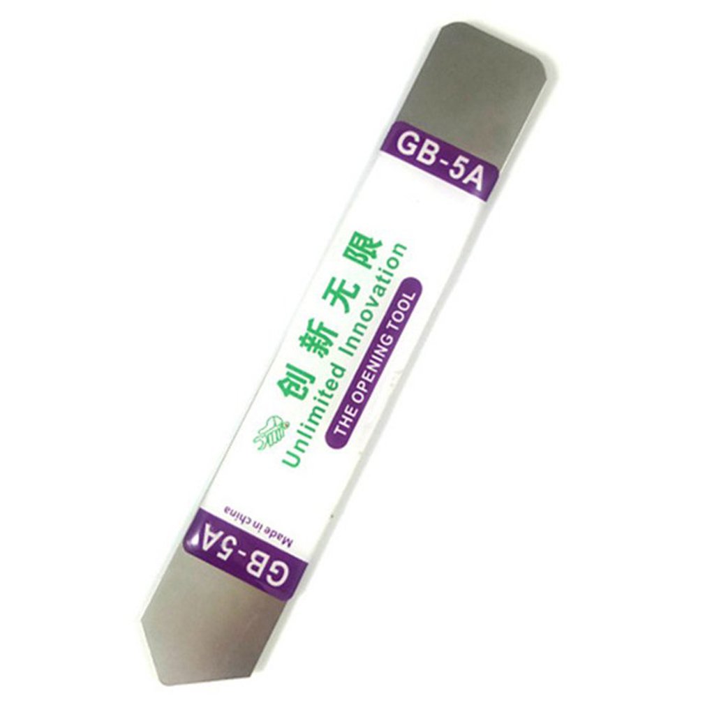 1 Pcs strumento di apertura dello schermo LCD a lama sottile in acciaio inossidabile morbido per il Kit di riparazione del Touch Screen del telefono cellulare fetta di leva