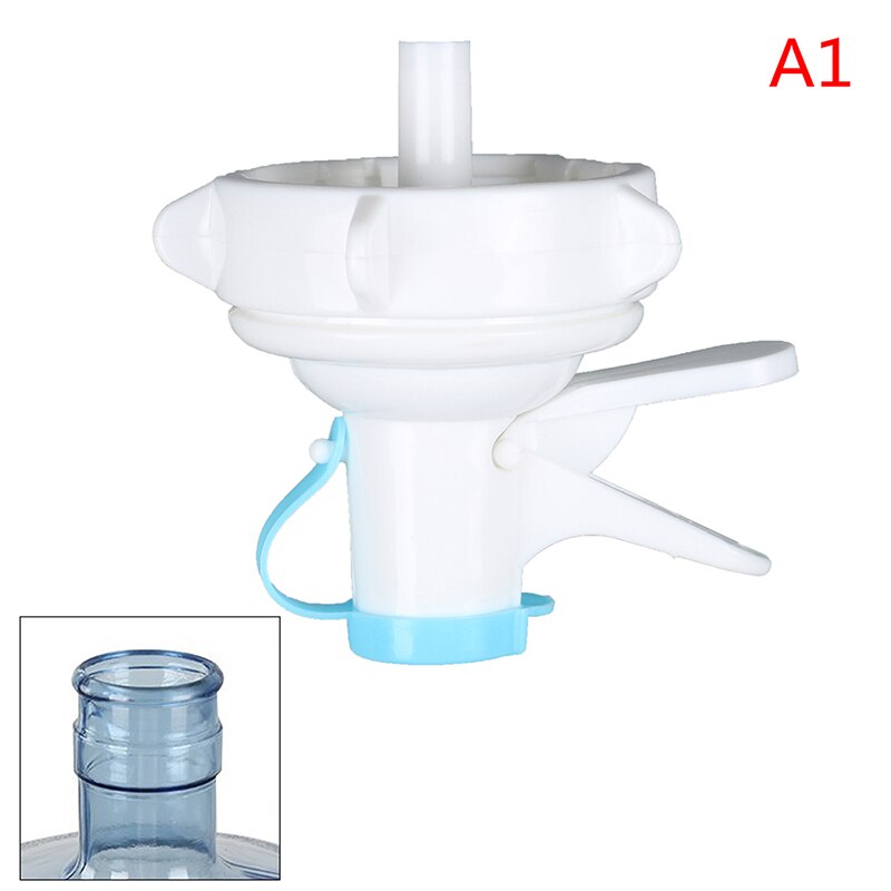 1 stk plastik lille bærbar vanddispenser ventil miljøvenlig flaskelåg genanvendelig: A1