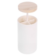 Automatisk pop-up bomullspinner tannpirker dispenser etui hjem hotell dekorasjon