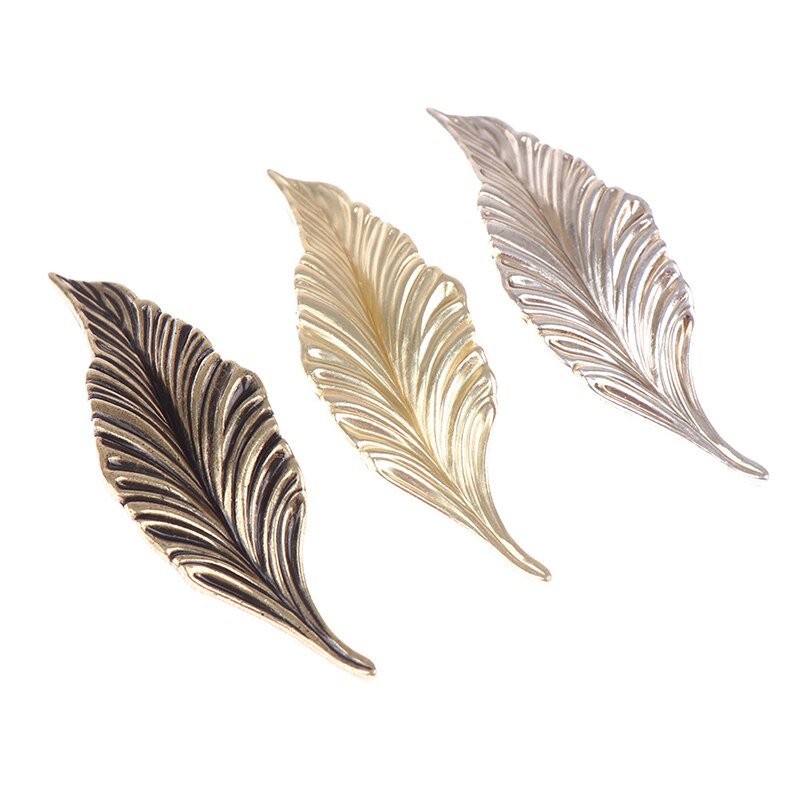 Sliver Gold Boom Blad Koper Meubilair Keuken Handles Kabinet Knop Voor Garderobe Lade Woonaccessoires