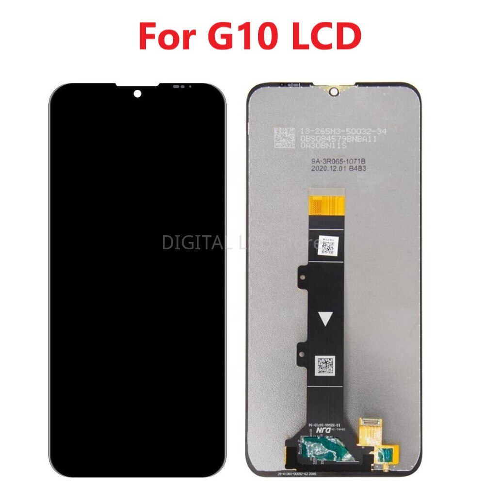 Aaa original display for motorola moto  g10 g20 g30 g50 g60 g100 lcd display touch panel screen digitizer for moto  g40 fusion lcd: G10 no frames