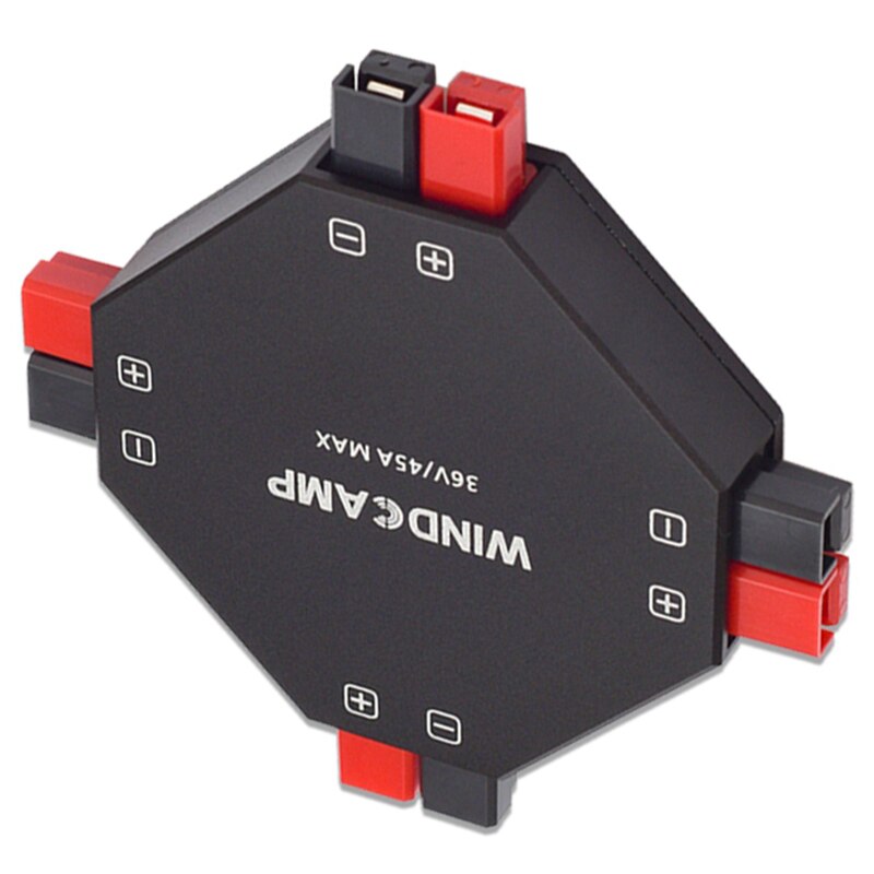 AP-4 30A divisor Powerpole 4-CH fuente de alimentación distribuidor Radio distribuidor de potencia