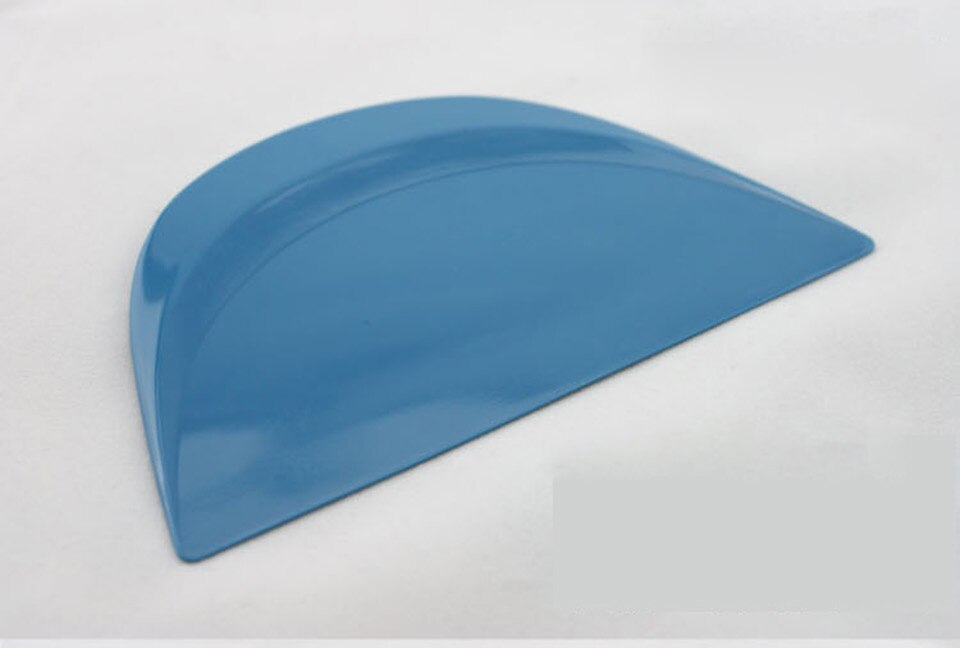 Bleu demi-lune carte à puce voiture teinte raclette voiture Vinly emballage outil pour fenêtre teinte installation MO-161