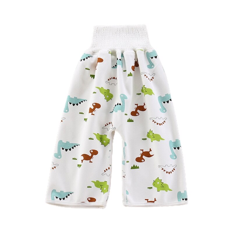 2 in 1 babybleierskjørtshorts vanntett absorberende pottetrening bleiebukser 23gd: 3 / L