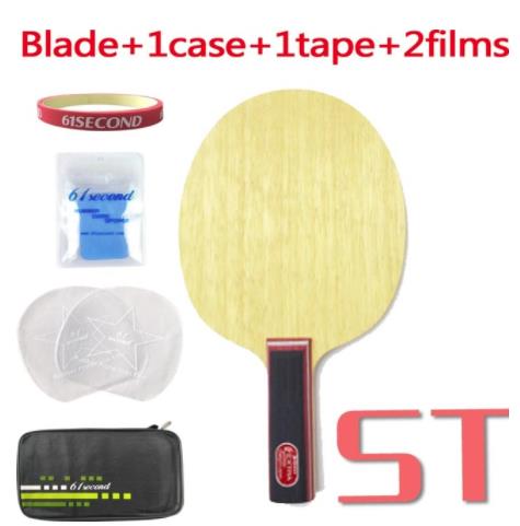 Originele Sanwei Fextra 7 Tafeltennis Blade (7 Ply Hout) Nordic 7 Racket Ping Pong Bat Paddle: ST with FM case