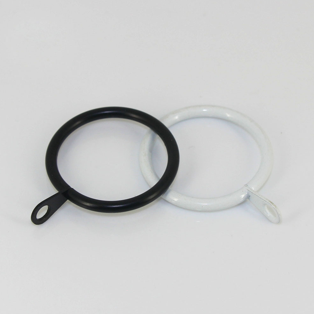 12/24pcs Metal Curtain Rings Hanging Hooks For Hold Curtains Draperies Shower Curtain French Curtain Home Improvement Tools