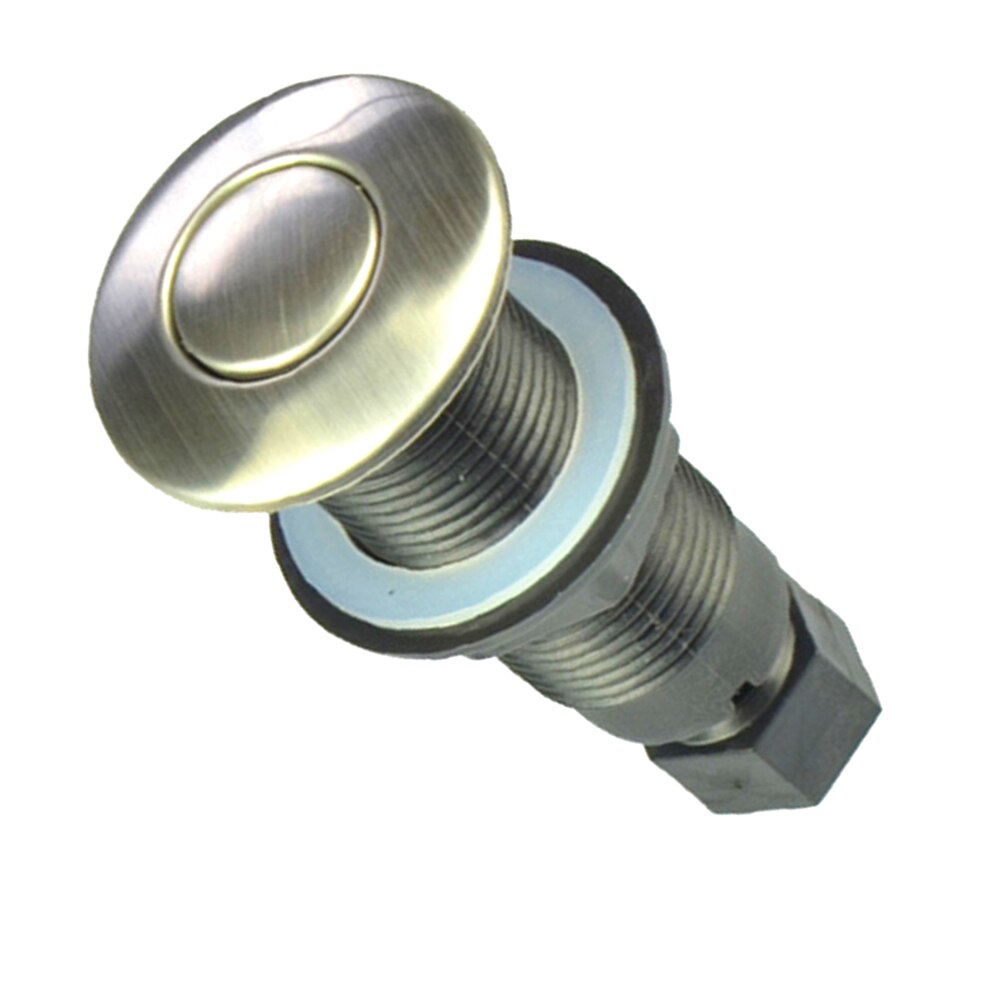 1pc 25mm Air Activated Push Switch Stainless Steel Food Waste Processor Air Switch Jacuzzi Pneumatic Button On-off Accessory