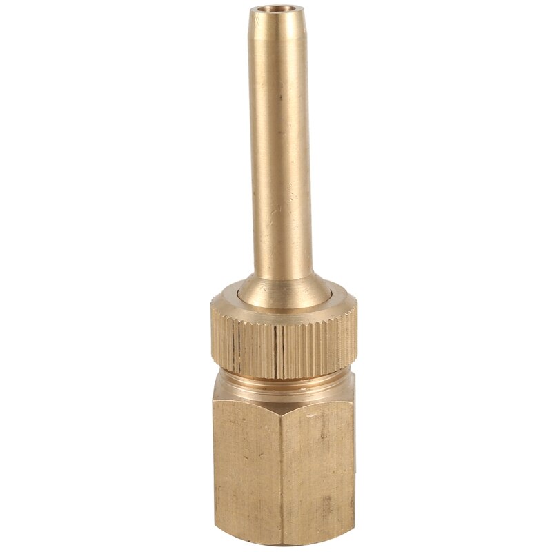 5Pcs 1/2 inch DN15 Brass Fountain Nozzle Adjustable Valve Control Jet Straight Fountain Nozzles Landscape Garden Fountain Garden