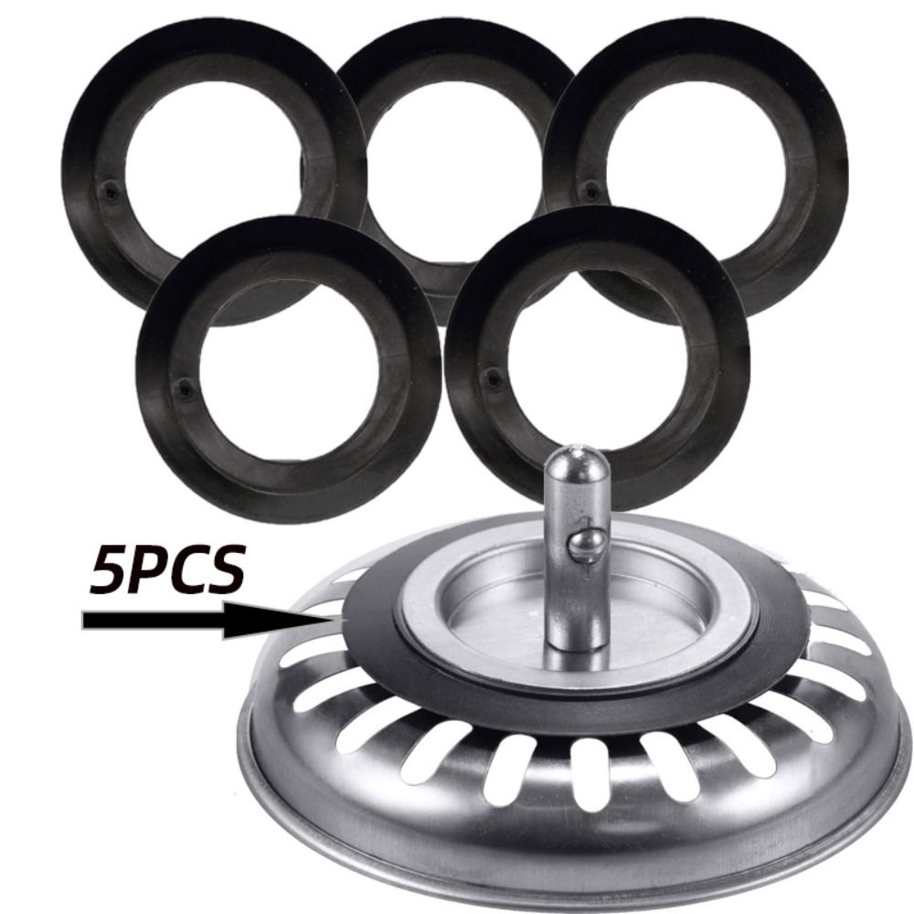 5 Teile/satz Ersatz Gummi Dichtung Für Franke Korb Sieb Stecker Waschmaschine Küche Waschbecken Ablauf Dichtung Dichtung: YELLOW