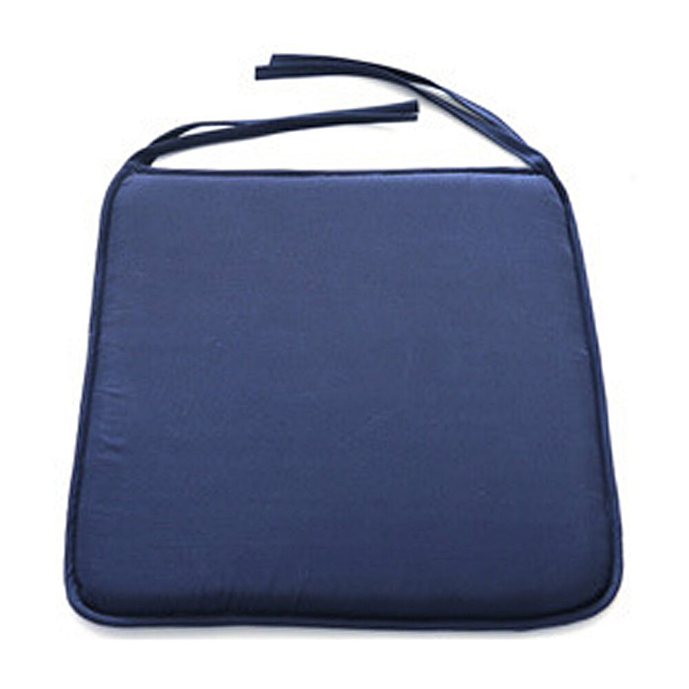 40x40cm Feste Terrasse Stuhl Kissen Tatami Schutz Hause Büro Esszimmer Platz Mit Kabel Dekoration Nicht Unterhose Sitz Pad Weichen: Marine