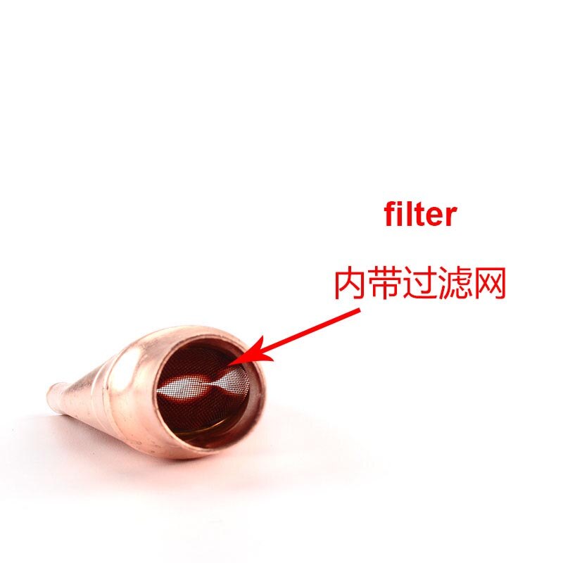1-5P air conditioner capillary Copper filter flat nozzle refrigeration repair parts
