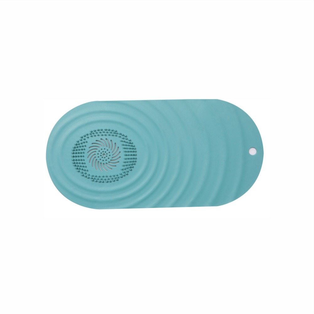 1-6 uds tipo prensa inodoro cocina fregadero antiobstrucción cubierta de drenaje de suelo alcantarillado drenaje salida filtro pantalla baño filtro de silicona: Morado / M