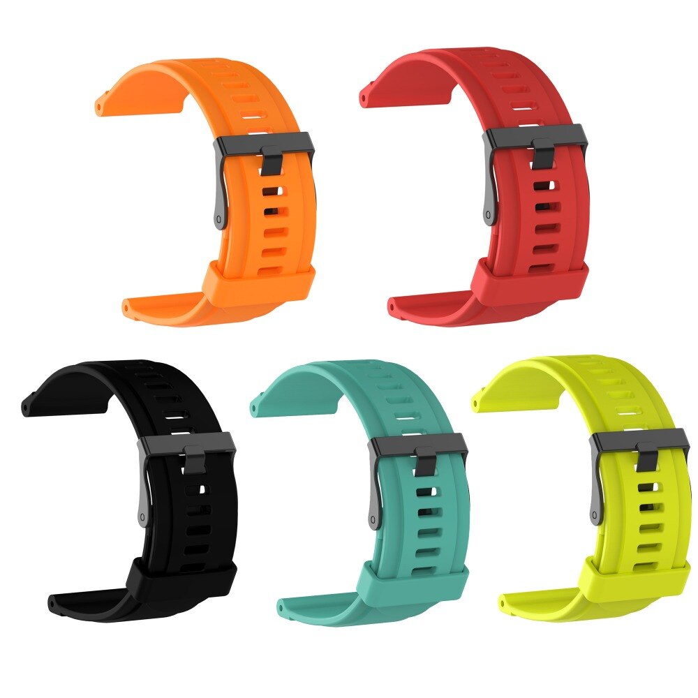 Bracelet de montre de sport pour suunto traverse, bracelet de rechange en caoutchouc, bracelet d'extérieur, accessoires de montre