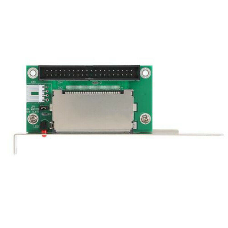 40- pin cf compact flash card  to 3.5 ide converter adapter pci beslag bagpanel