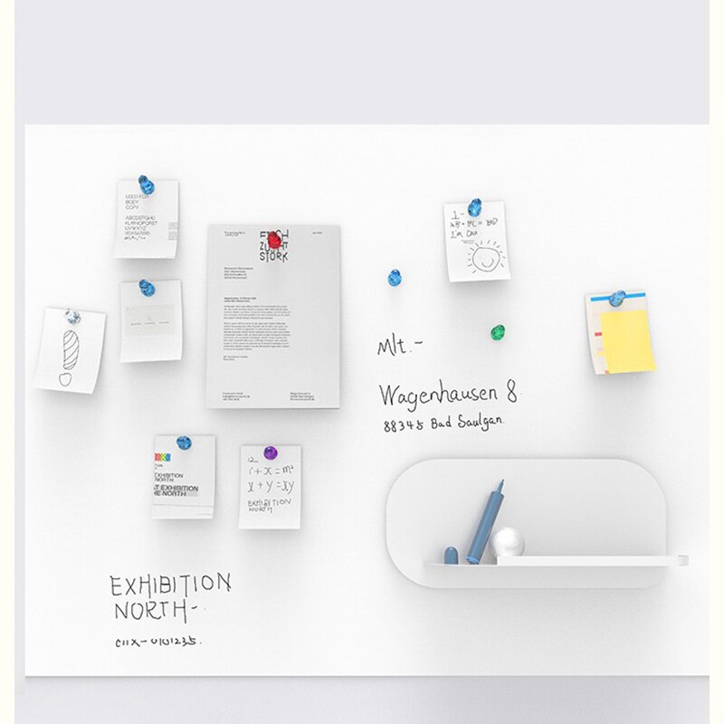 50 Stks/partij Punaise Office Bindtoebehoren Sterke Diy Magneet Whiteboard Push Pin Koelkast Stickers Label Vaste Sticker