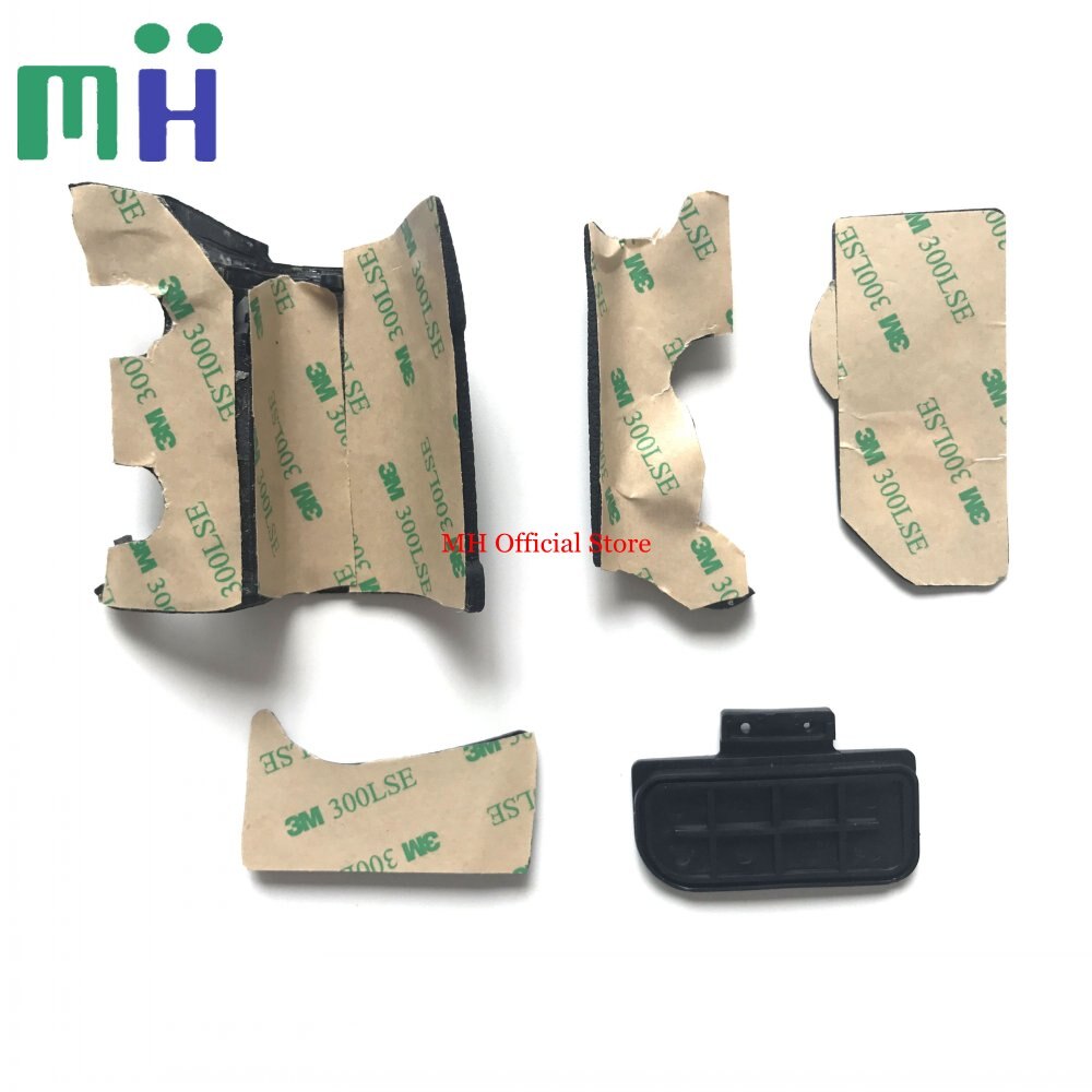 COPY For Nikon D300s D300 Body Rubber ( Front + Rear + Side + Bottom + USB ) Grip Rubber Cover Camera Spare Part