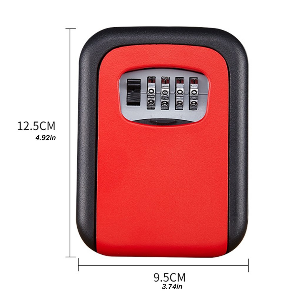 Alloy Code Lock Key Box Keysafe Password Security Code Lock Travel Security Padlock Key Storage Password Boxes