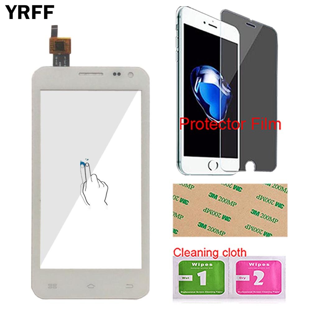 Touchscreen touchscreen voor keneksi zeta / zeta 2 touchscreen digitizer paneel voor glas 4.5 '' mobiele tools beschermfolie