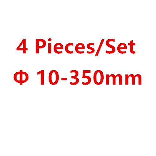 10-350mm O-Ring Gasket Washers O Ring Gauge Inside And Outside Diameter Ruler Measurement Tool Measuring Ruler: Red