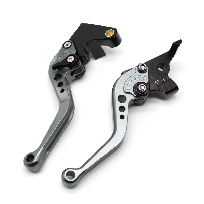 Short/Long Brake Clutch Lever For SUZUKI DL1050 DL1000 V-STROM GSX1300R HAYABUSA SV1000 S/N TL1000R Motorcycle Accessories: Short titanium