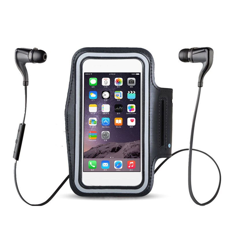 Waterdichte Mobiele Telefoon Jogging Sport Armband Case Cover voor iPhone 5/5s voor Running Walking Wandelen