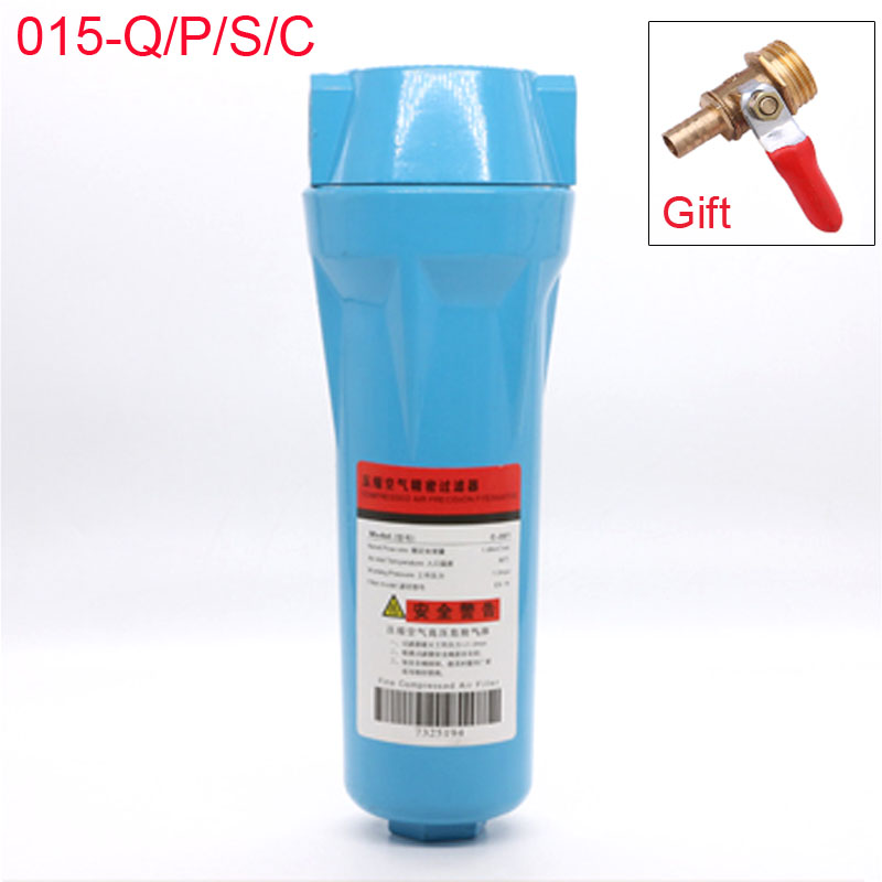 3/4 "öl Wasser Separator 015-Q/P/S/C Kompressor Zubehör Druckluft Präzision Filter Trockner