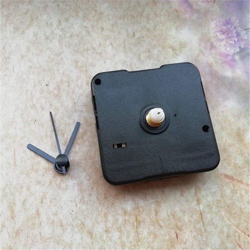 50PCS Metal Black Short Quartz Clock Movement Hands DIY Desk Clock Accessories