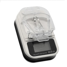 Universal LCD Battery Charger For Samsung For Sony For LG Wall Mobile Phone Charger LCD Indicator Screen US Plug