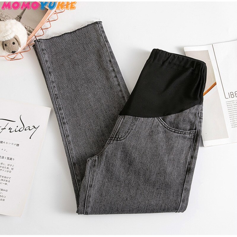 Boyfriend jeans zwangerschap wijde broek voor zwangere vrouwen broek casual losse jeans zwangerschapsbroek zwangerschapskleding