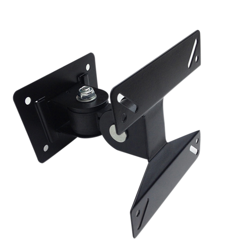 Universal Adjustable TV Wall Mount Bracket 180 Degree Rotated SPHC 14-24 Inch LCD LED Falt Panel Plasma TV Set Holder F