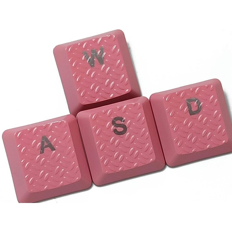 Teclado retroiluminado ABS con textura antideslizante para Gaming, tapa para teclado, perfil OEM, lo mejor para jugadores