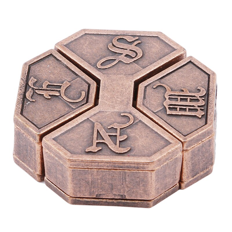 Legierung Box Lock Puzzle Klassische Metall Gehirn Teaser IQ und EQ Test Spielzeug für Schule Klassenzimmer Kinder für Erwachsene kinder