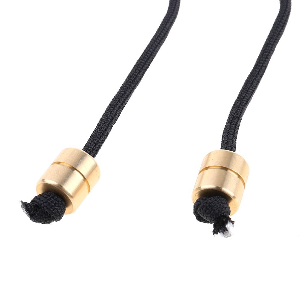 Aluminiumlegering begleri fidget leksak oro pärlor finger skicklighet paracord stress leksaker slumpmässig färg
