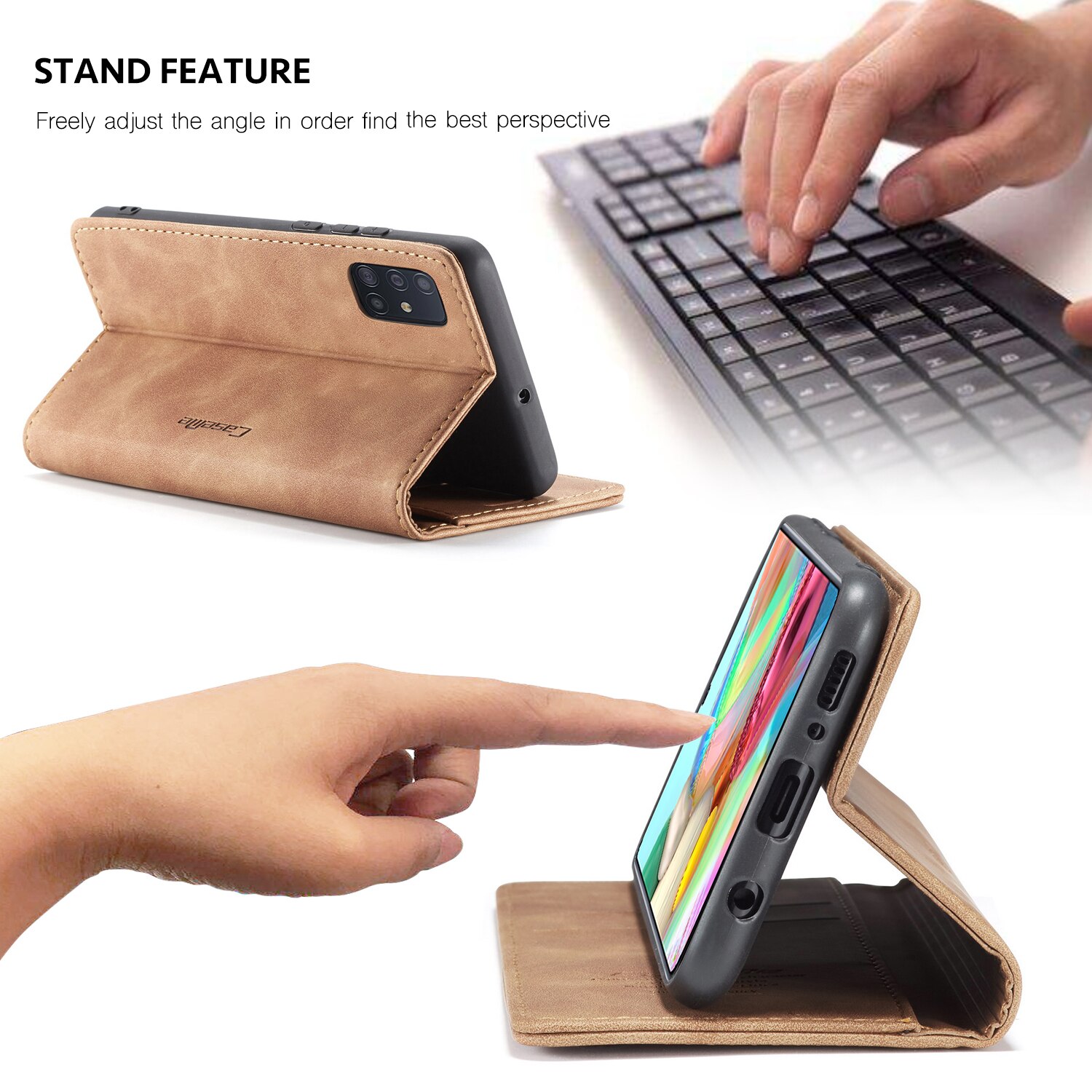 For Samsung Galaxy A71 SM-A715F Flip Case Leather Magnetic Matte Wallet Cover For Samsung A71 A70 A70S Phone Cases Book Stand