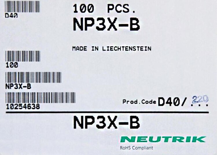 1 pièces suisse Neutrik NP3X-B grand trois cœurs 6.35 stéréo 6.5 Microphone prise de Microphone