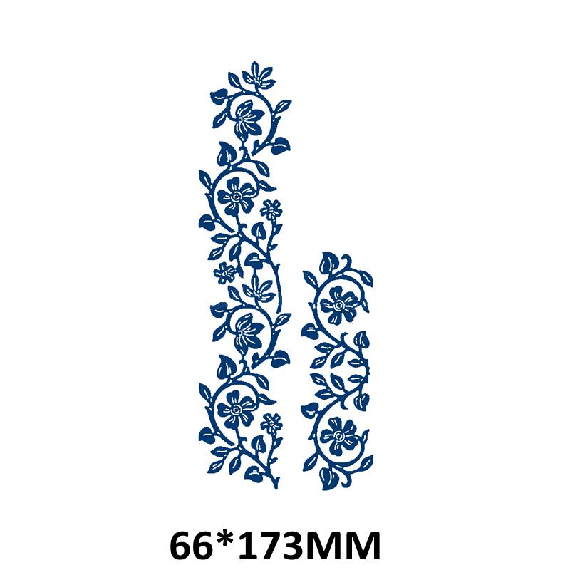 Troqueles de corte de hojas de vid de flores de madera silvestre para bricolaje álbum de recortes papel confección de tarjetas suministros para manualidades: Picture 6
