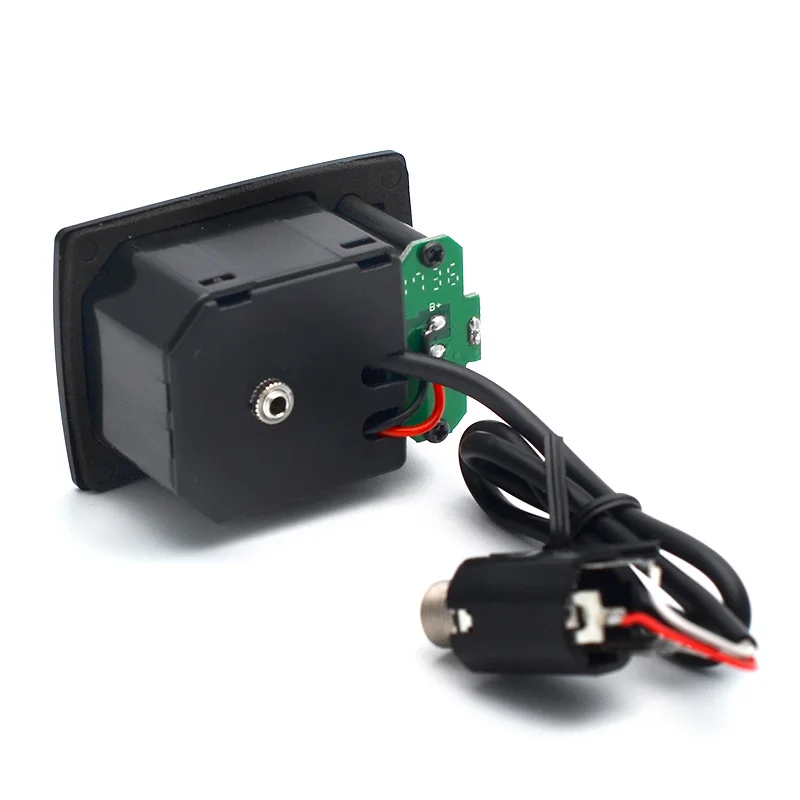 UK-300T Ukulele Piezo Gitaar Pickup Voorversterker 2-Band Eq Equalizer Tuner Systeem Uk Pickup