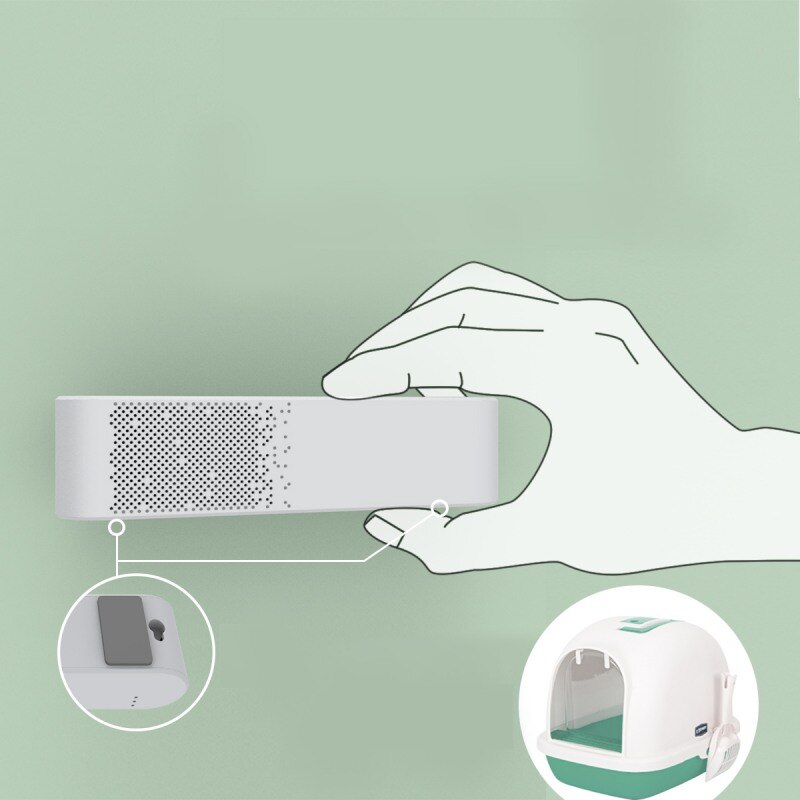 Désodorisant Intelligent pour animaux de compagnie éliminateur d'odeur Intelligent maison multi-fonction purificateur d'air pour animaux de compagnie de